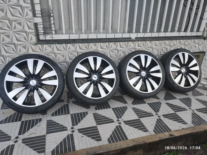 JOGO DE RODAS ARO 17 FORD