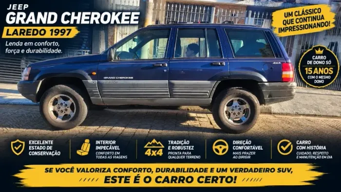 Jeep Grand Cherokee Laredo 4.0 Aut. 1997
