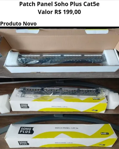 Patch Panel Cat5e Soho Plus