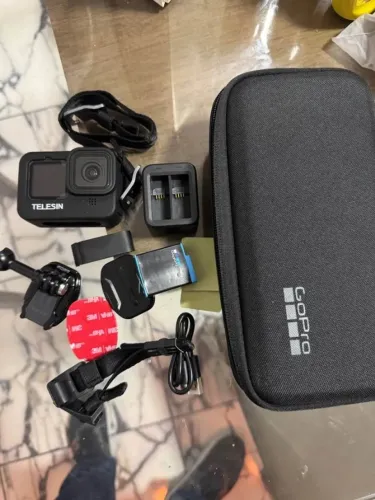GoPro hero 9 black +Bateria Extra+ Acessórios
