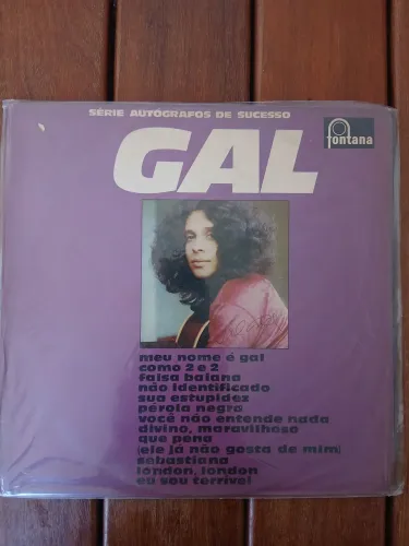 Lp gal Costa série autógrafos de sucessos usado.