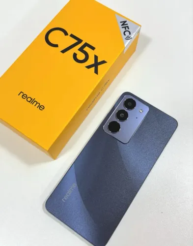 Realme c75x 4G 128/06- Azul Rosa Lacrado Entregamos Gratuito