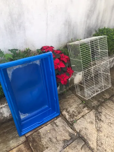 Gaiola grande coelhos e hamsters