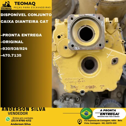 CARCAÇA DA TRANSMISSÃO CATERPILLAR 