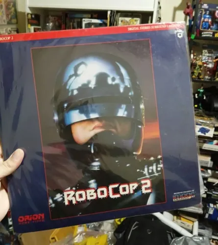Videolaser disc Robocop 2 filme
