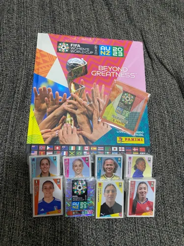 ÁLBUM COMPLETO DA COPA DE 2023 FEMININA