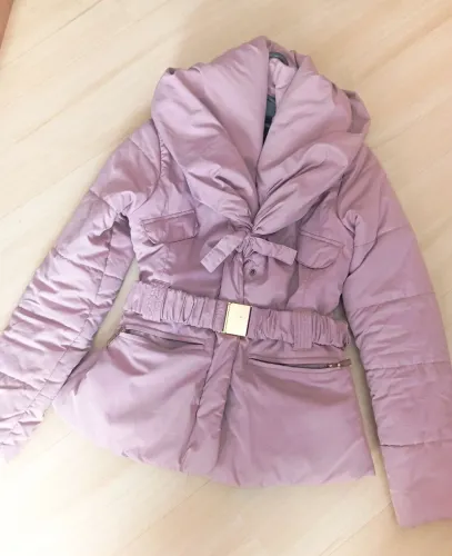 Jaqueta rosé quentinha e elegante