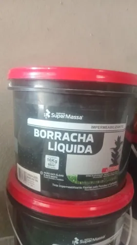 Tinta emborrachada branco neve