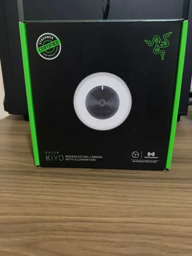 Webcam Razer Kiyo - Com Ring Light