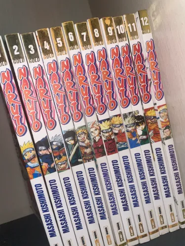 Manga Naruto Vol.1 ao 12