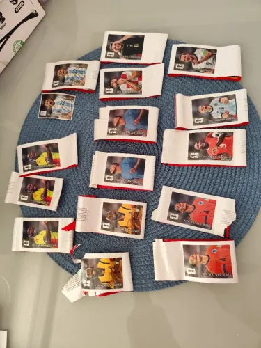 Figurinhas da copa do mundo da coca cola