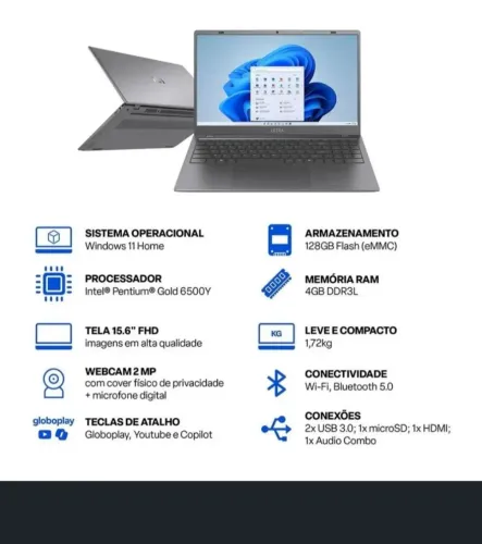 Vendo Notebook (Troco em Iphone do meu Interesse)
