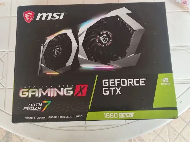 Placa de vídeo GTX 1660 super