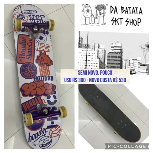 Skate semi-novo