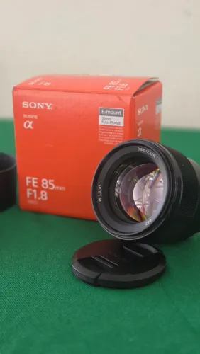 Lente sony 85mm 1.8 FE