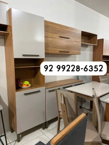 Armário de cozinha completo
