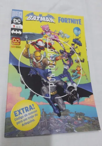 Gibi Batman/Fortnite: Ponto Zero - N° 1 - Panini Comics ( 10031 )