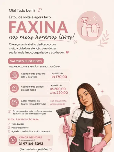 Faxina personalizada