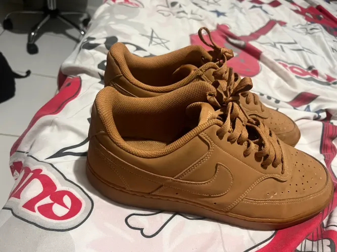 Tenis Nike Court Vision Marrom Original
