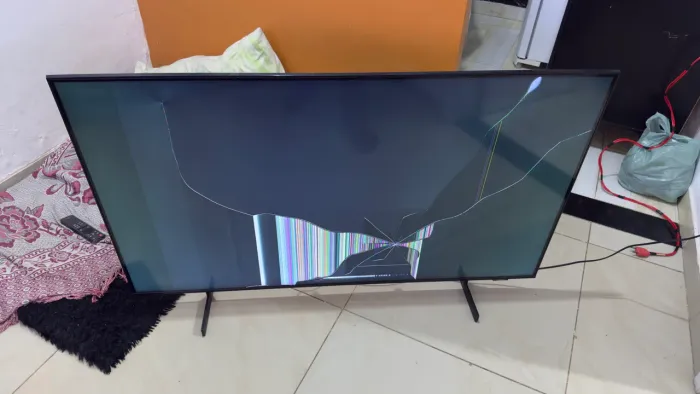TV SAMSUNG 50 QUEIMADA