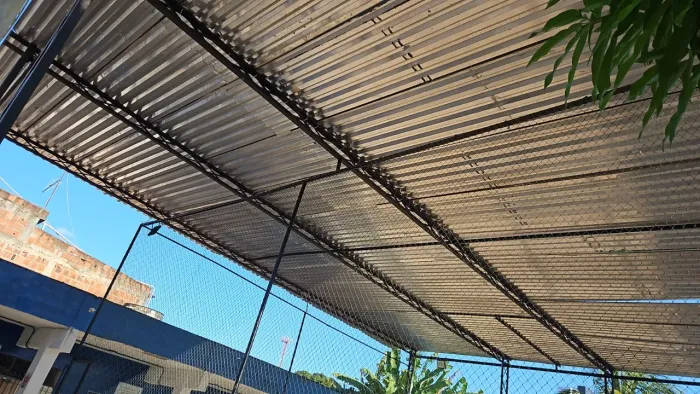 Estrutura metálica para coberta