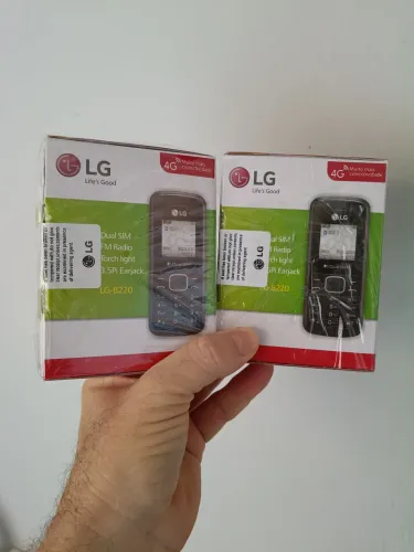 Celular Básico Dual Chip LG B220 Teclas Grandes Ideal para Idosos<br>