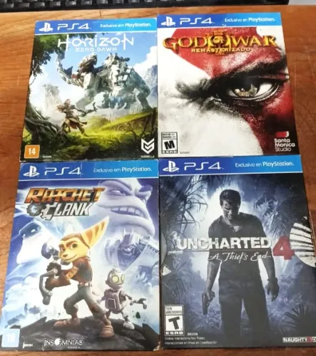 Jogos PS4 Midia Fisica ENVELOPE (Mooca)