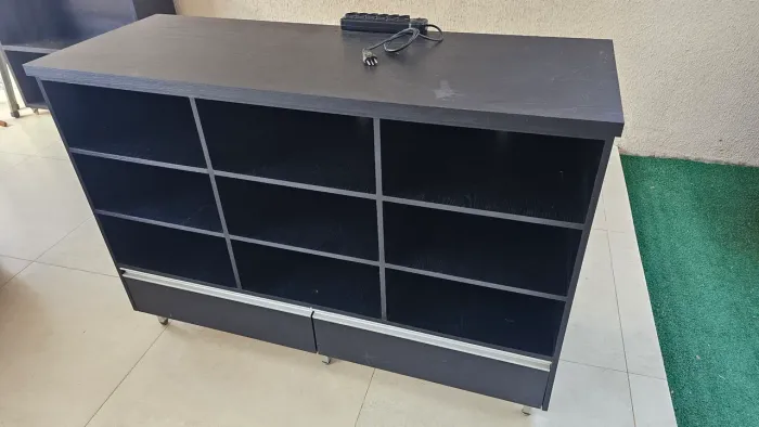 Rack planejado para Game room
