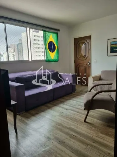 Apartamento à venda em São Paulo-SP, Itaim Bibi: 3 quartos, 1 suíte, 1 sala, 2 banheiros,