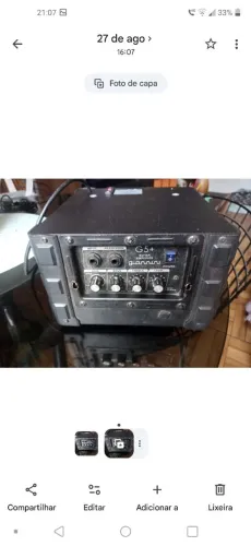 Amplificador Giannini Estado de Novo