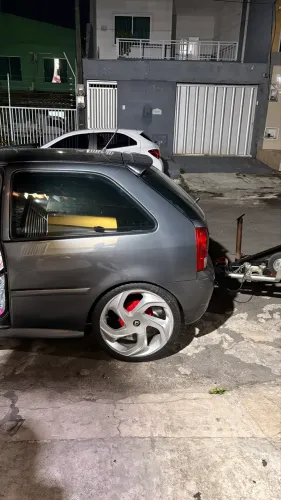 Rodas aro 18 com pneus 215/35 4x100/4x108