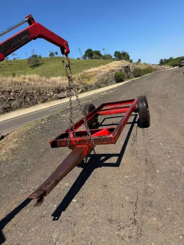 Chassi careta agrícola MF trator