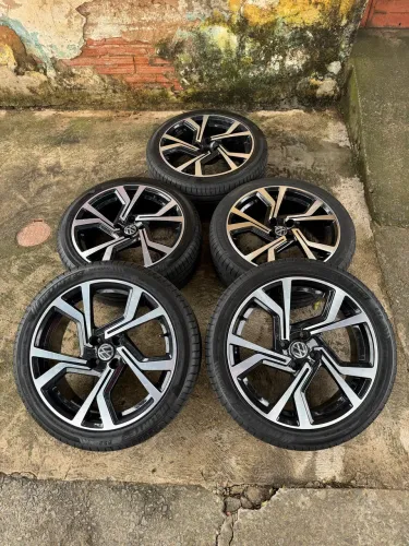 RODAS ARO 17 4x100 tala 7 (modelo vw gts gti) POLOTRACK
