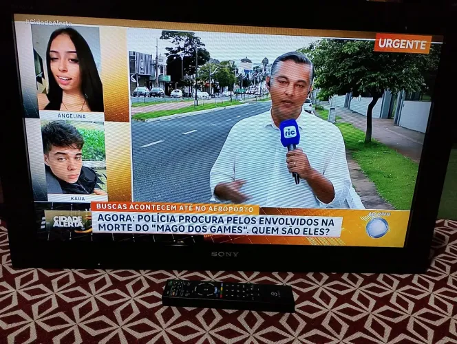 TV Sony 32" n smart+controle remoto novo leiam