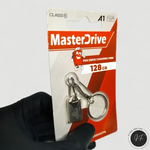 Pen drive 128GB Masterdrive | Entrega Grátis em VCA