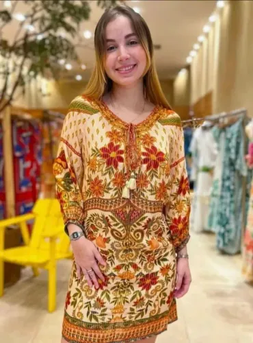 . Vestido curto Farm tam M.