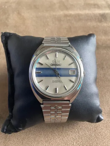 RELÓGIO ORIENT BATMAN REF. GS 469714-8B 40MM AUTOMÁTICO RARO 1970's VINTAGE ÓTIMO ESTADO