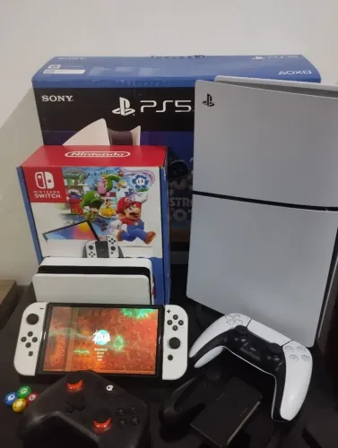 PS5 E NINTENDO SWITCH OLED DESBLOQUEADO POR PC GAMER 
