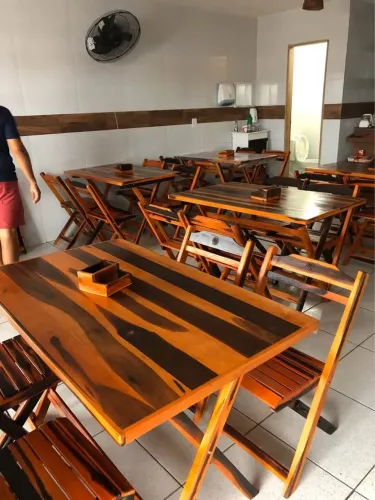 Vendo conjuntos dobráveis 70x1.20 para restaurantes