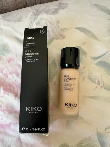 KIKO MILANO Full Coverage 2-in-1 Foundation & Concealer - Cor WB15 - Original