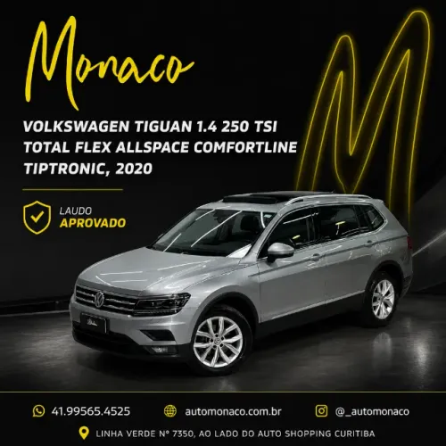 Volkswagen Tiguan Allspac Comf 250 TSI 1.4 Flex 2020