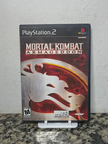 Mortal Kombat Armageddon PS2 - ORIGINAL - AMERICANO - BLACKLABEL - MINT