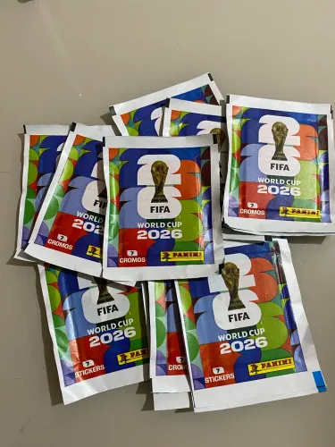 Pacote de figurinha panini oficial 