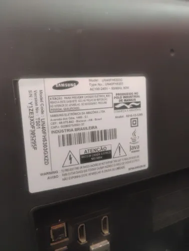 Vendo TV smartv 40 polegadas Samsung 890,00
