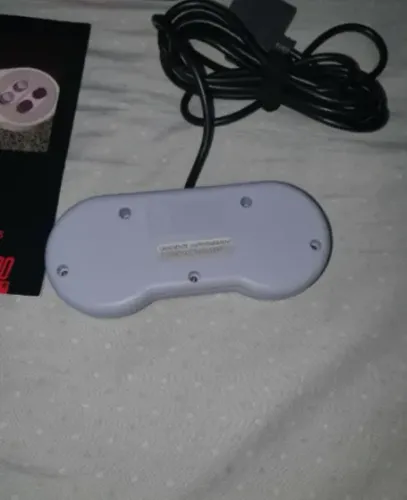 Controle Super Nintendo Original Nacional 1a Versão Raro