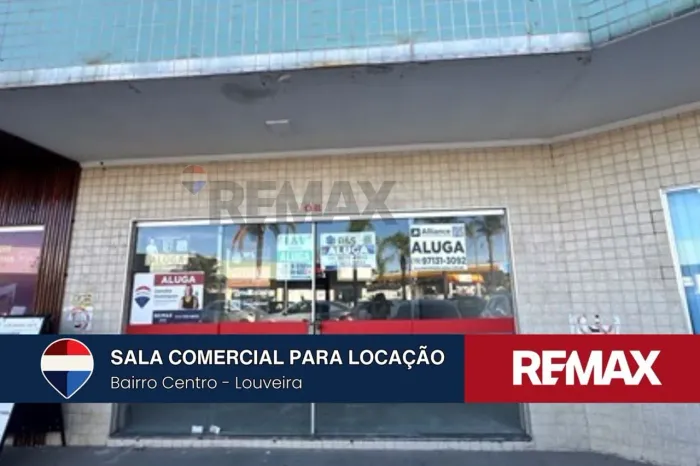 Sala Comercial para Locação no Centro de Louveira-SP!