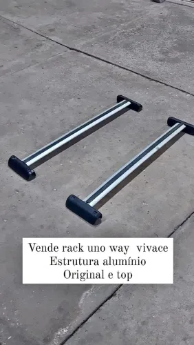 Vendo rack pra teto do Uno Way - modelo Vivace