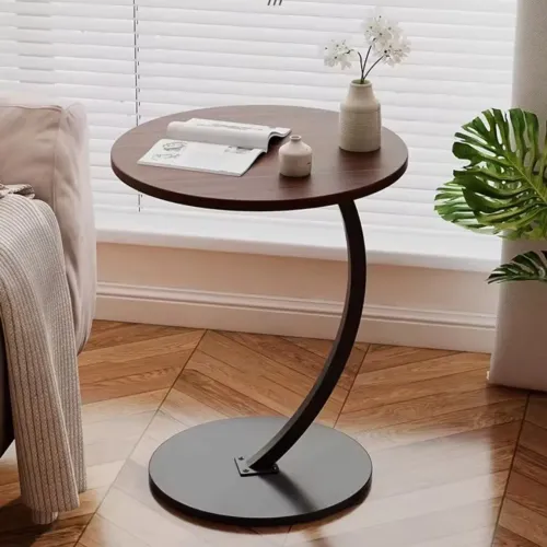 Mesa Lateral Multiuso para Sala, Quarto ou Escritório - Compacta e Funcional