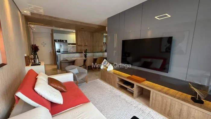 Apartamento com 3 dormitórios para alugar, 83 m² por R$ 5.591,67/mês - Parque Campolim - S