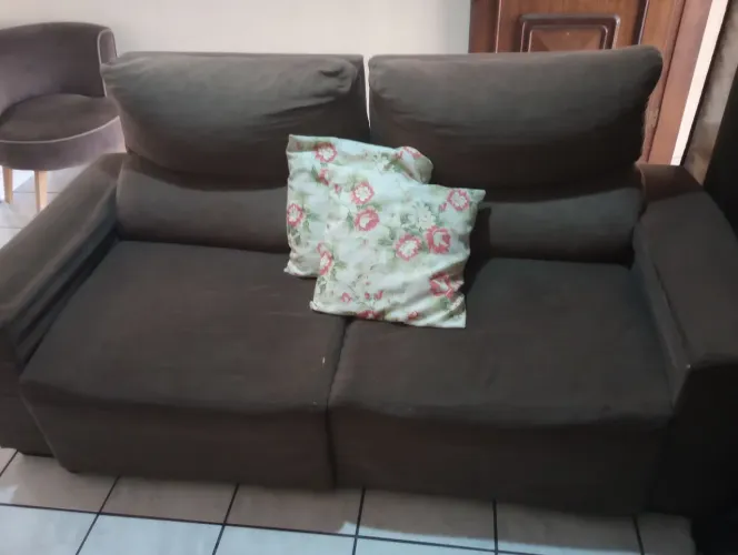 Sofá com Rack